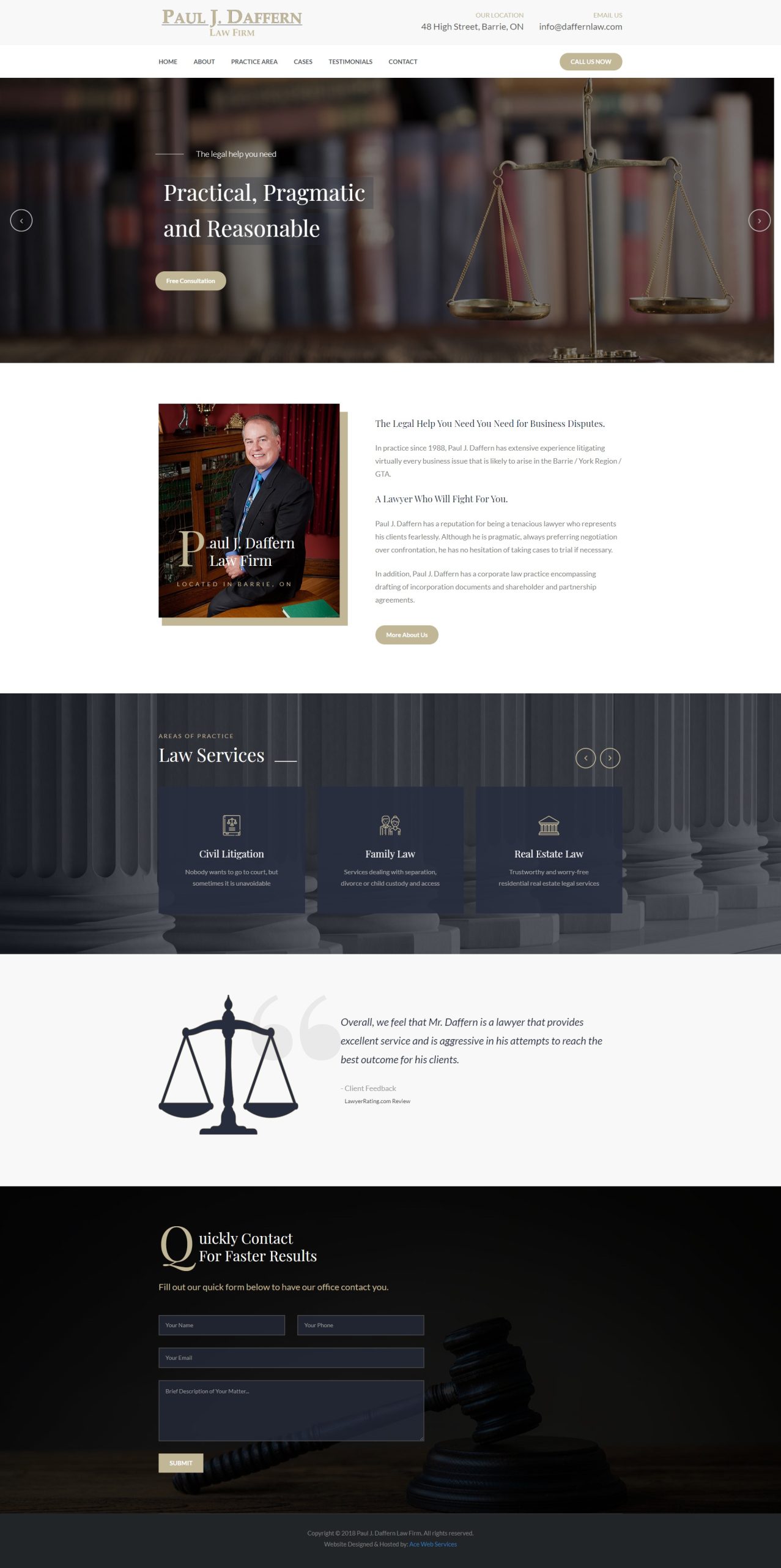 Paul J. Daffern Law Firm