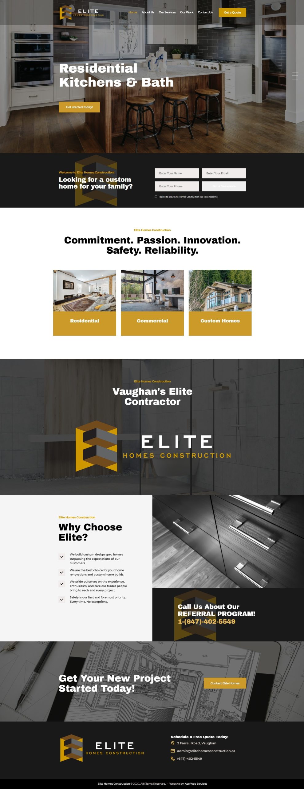 Elite Homes Construction